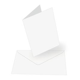 CC-A6 White Card & Envelope Set